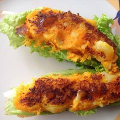 A picture of BM#21 - Day 2 - Carrot Open face sandwich.