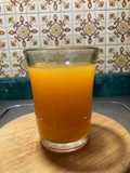 Jugo 🥤 de Mandarina de mi patio más fresco y natural imposible