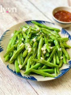 Hình của món Đậu Co Ve Xào Tỏi.