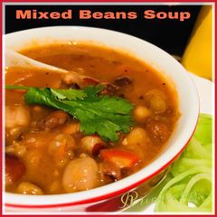 A picture of Mixed Beans Soup.