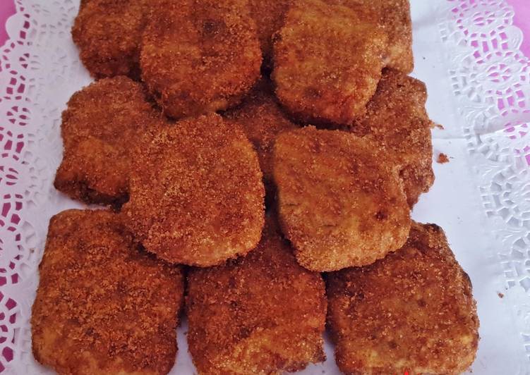 Leche frita al Baileys