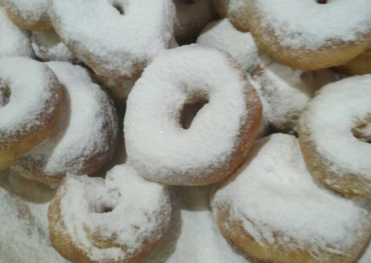 Bumbu Donat salju | Cara Buat Donat salju Yang Enak Dan Mudah