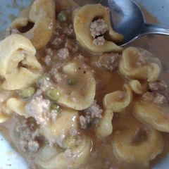 Taco tortellini soup A picture of Taco tortellini soup.