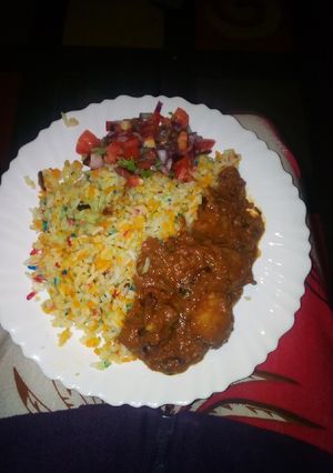 A picture of Fool-proof chicken biriani #authormarathon.
