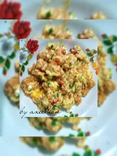 Foto resep Udang golden crizpy saos telur asin
