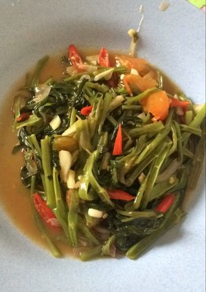 Foto resep Kangkung Saus Tiram