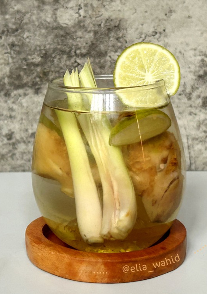 Foto resep Wedang Jahe Sereh Jeruk Nipis