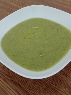 Una foto de Crema de calabacín