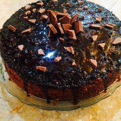 Chocolate Sponge Cake A picture of Chocolate Sponge Cake.