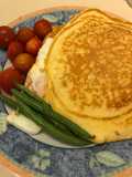 Suavemente Hawaiano Panqueques de Soufflé con Ricotta HAWAIAN PANCAKE🌺🇺🇾🇯🇵リコッタチーズのハワイアンパンケーキ
