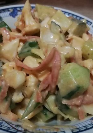 A picture of Vegetable salad.