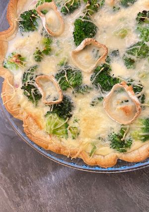 Une photo de Quiche au brocoli