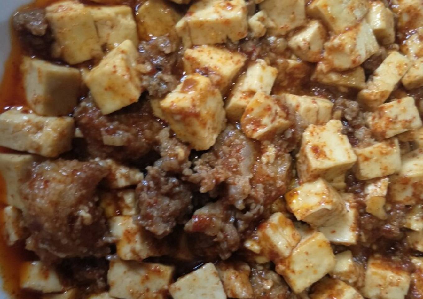 Mapo Tahu Daging Babi