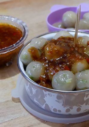 Foto resep Cilok sambal kacang