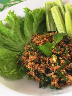 A picture of Canned Fish Larb.