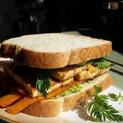 A picture of Carrot sandwich.