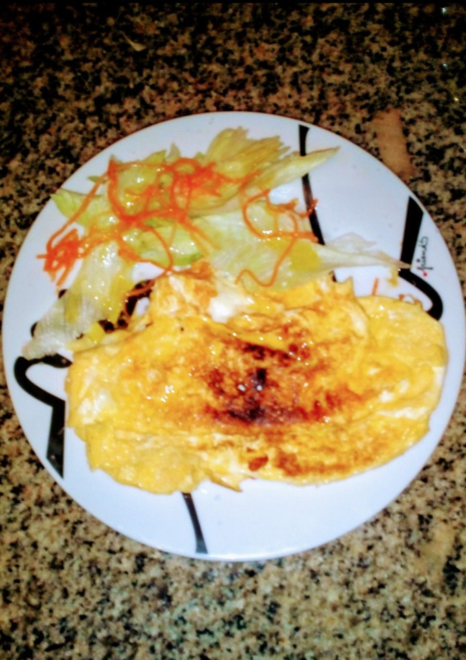 Una foto de Tortilla con queso 0% materia grasa