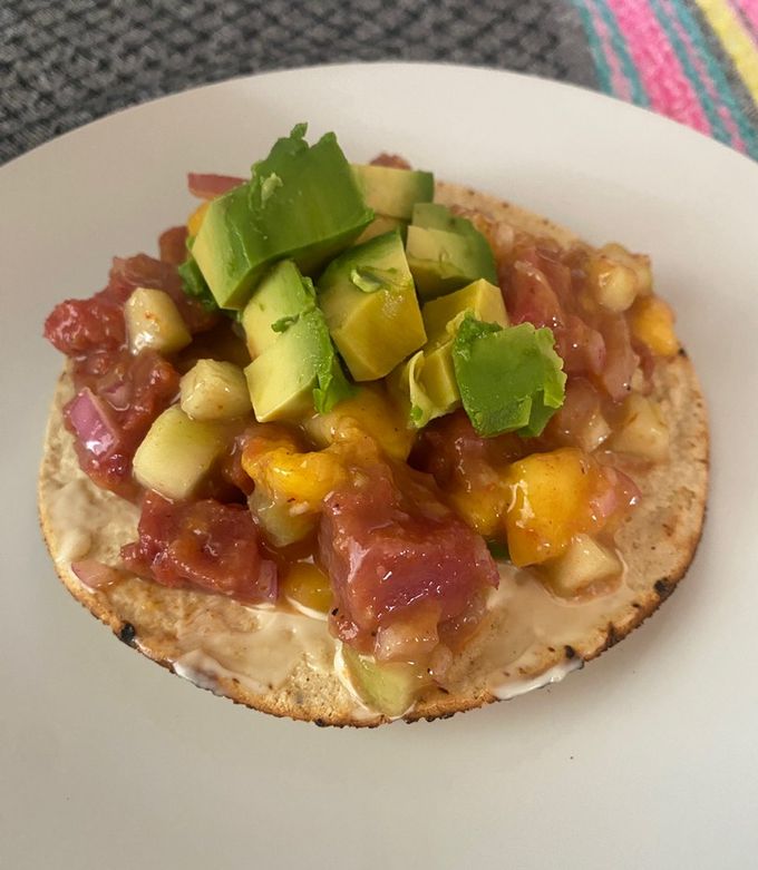 Una foto de Ceviche de atún