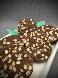 Una foto de Morcilla de arroz de chocolate