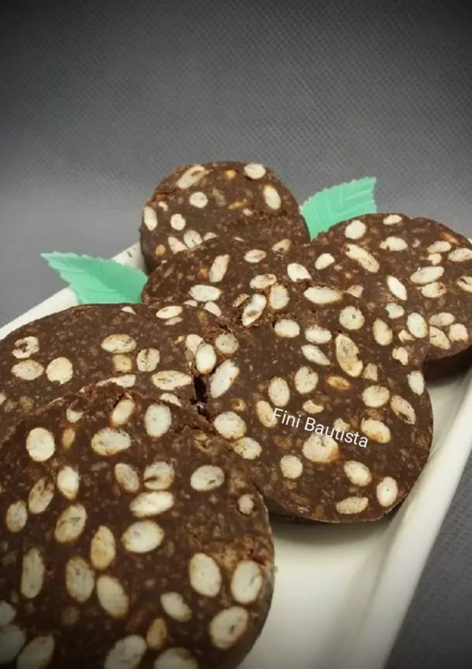 Una foto de Morcilla de arroz de chocolate