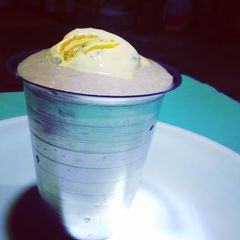 A picture of High protein thick milkshake.