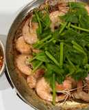 กุ้งอบวุ้นเส้น