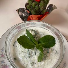 A picture of Cucumber Yogurt Appetizer.