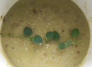 Una foto de Crema de Espárragos "light" y sin Lactosa