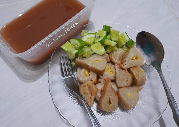 Bagaimana Menyiapkan Pempek Dos (Kapal Selam), Lezat