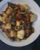 Ravioles con Ragout de Hongos