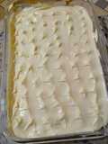 Gelado de abacaxi com merengue