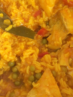 Una foto de Arroz con bacalao rápido