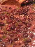 Beer braised black beans