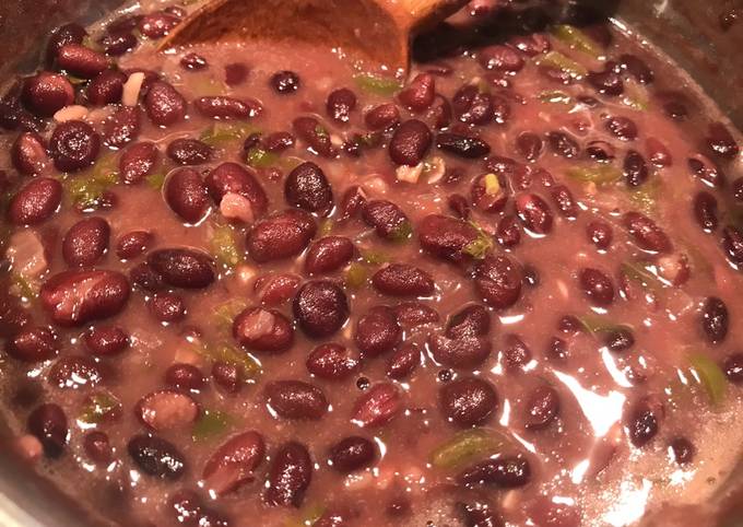 Beer braised black beans