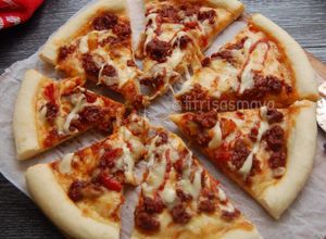 Foto resep Pizza,Ulen 3 menit Awet Empuknya 👍🏻
