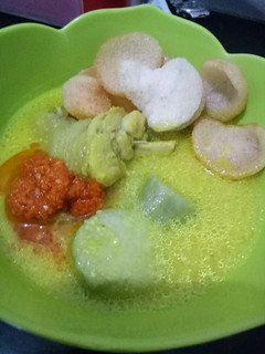 Foto resep Lontong Opor Ayam