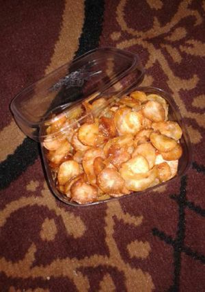 Foto resep Keripik Singkong Pedas Gula Jawa