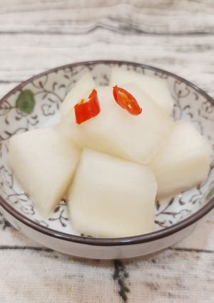 糖醋醃白蘿蔔 的食譜成品照片