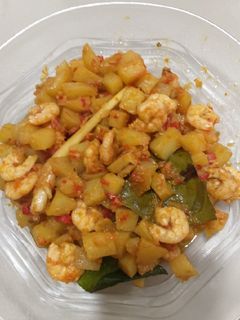 Foto resep 42.Sambal goreng kentang balado udang