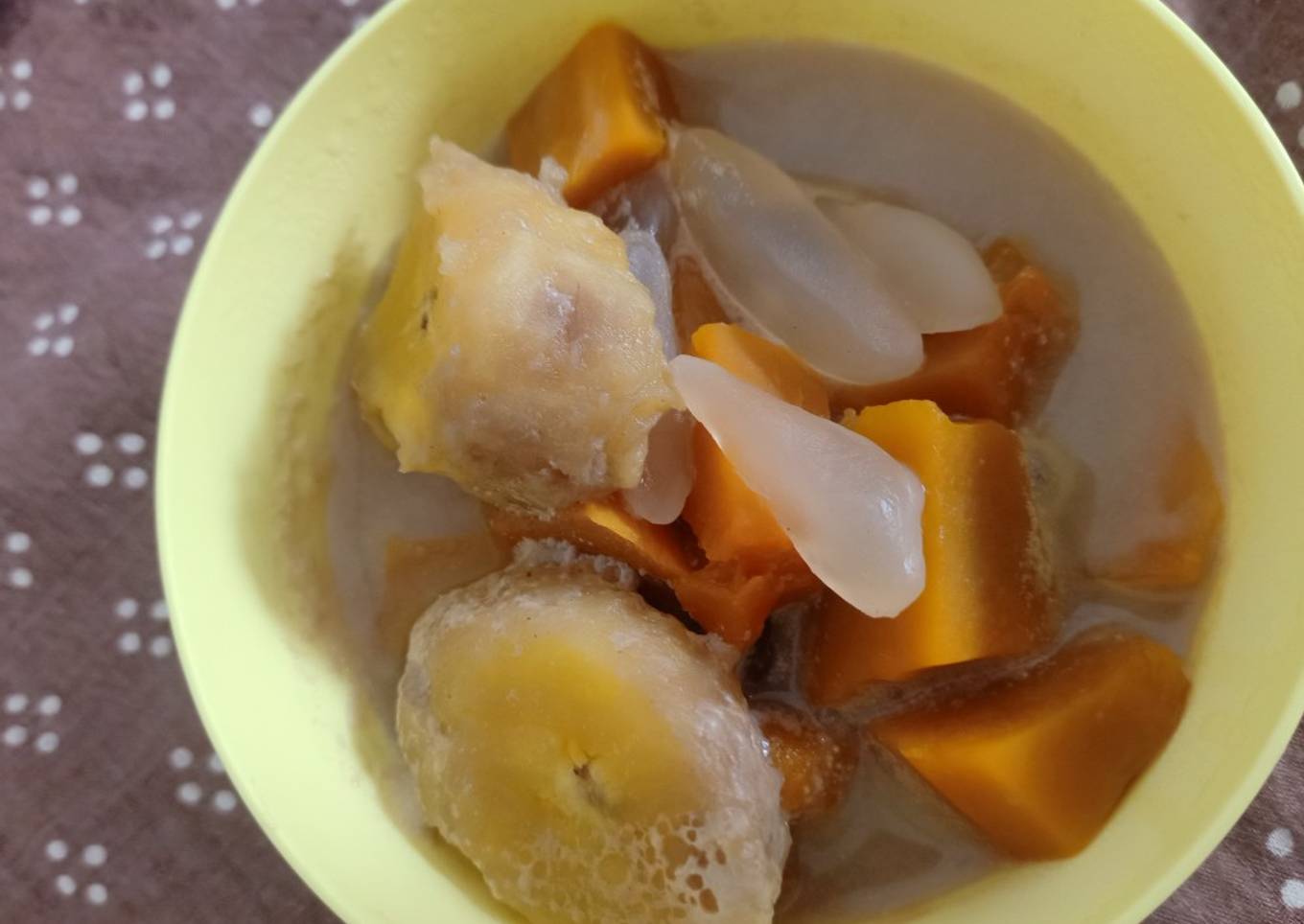 Kolak labu pisang kolang kaling