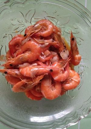 Foto resep Udang asam manis sederhana