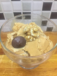 Una foto de Helado de dulce de leche