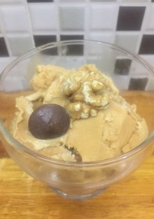 Una foto de Helado de dulce de leche