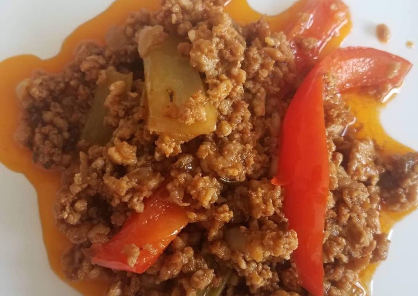 Carne molida muy sencilla y gustosa