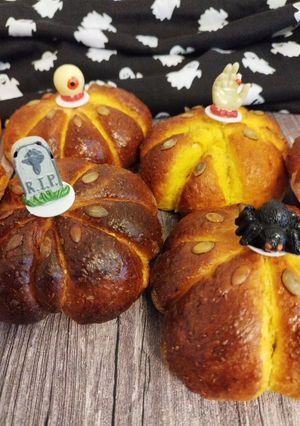 Une photo de Brioches coco- potiron 🎃