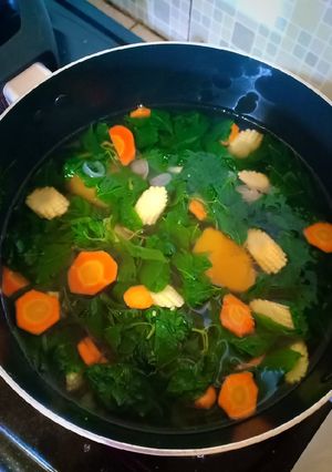 Foto resep Sayur Bening Daun Katuk