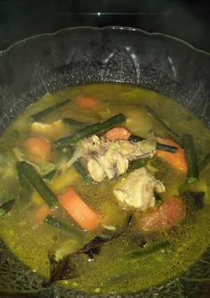 Foto resep Kari ayam sayur 😍