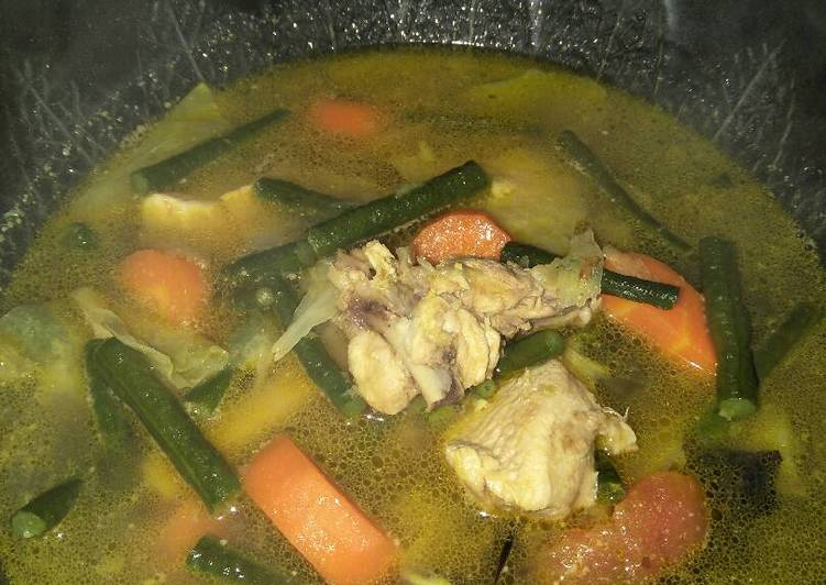 Kari ayam sayur 😍