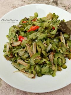 Foto resep Tumis Pare Ikan Teri