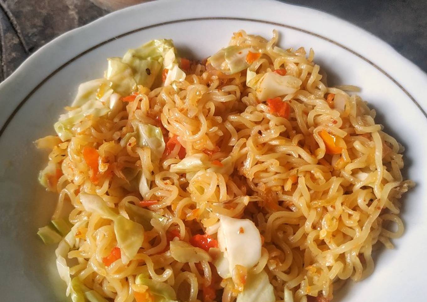 Mie rebus goreng